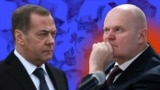 Коллаж: Медведев и Логинов