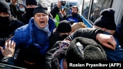 Казак оппозициясынын нааразылык акциясы. Алматы шаары, 28-февраль 2021-жыл