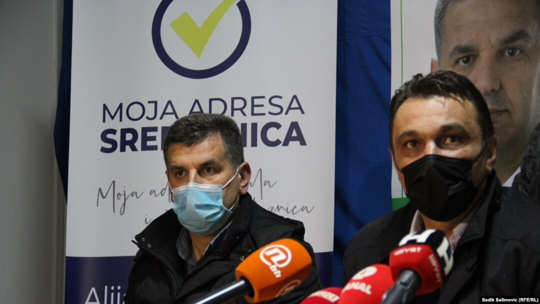Alija Tabaković (lijevo) i Sadik Ahmetović (desno)