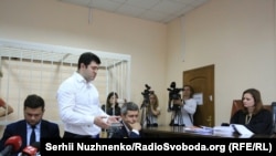 Роман Насіров у Солом'янському суді Києва, 8 червня 2017 року