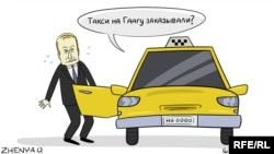 Політична карикатура Євгенії Олійник 