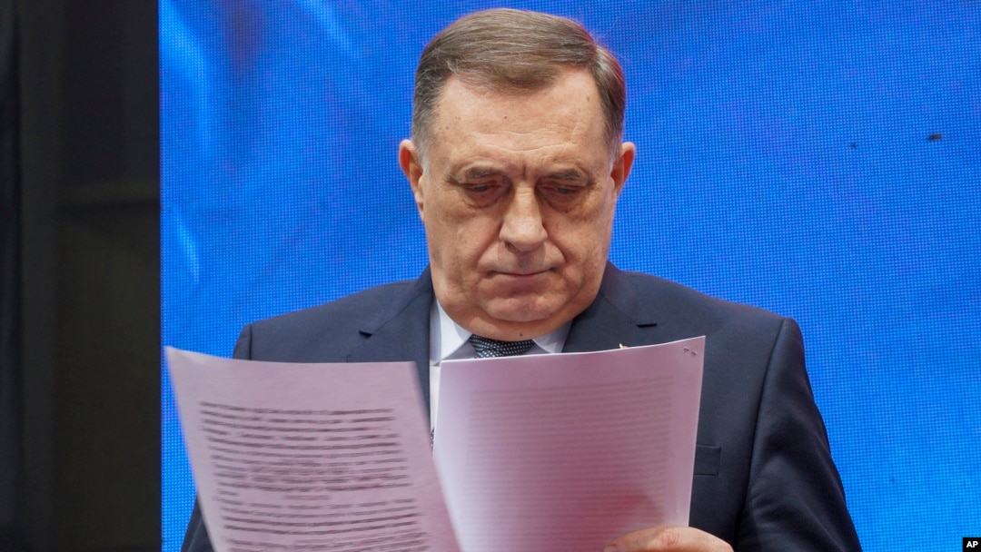 Претседателот на Република Српска, Милорад Додик